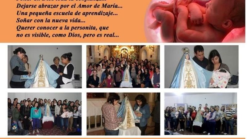 Encuentro de mujeres embarazadas