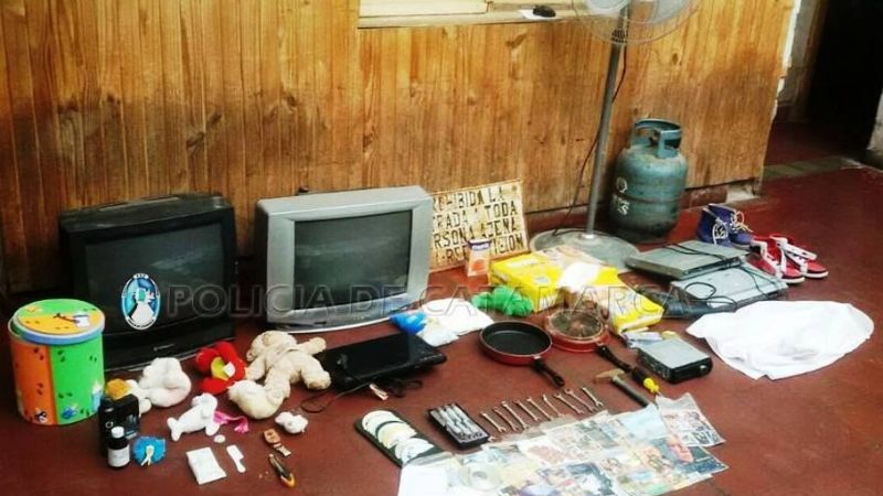 En allanamiento, recuperan elementos robados en Tinogasta