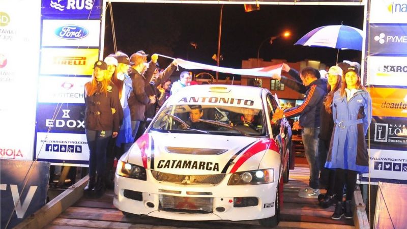 Meliza marcha 2da. en la Clase RC2N del Rally de La Rioja