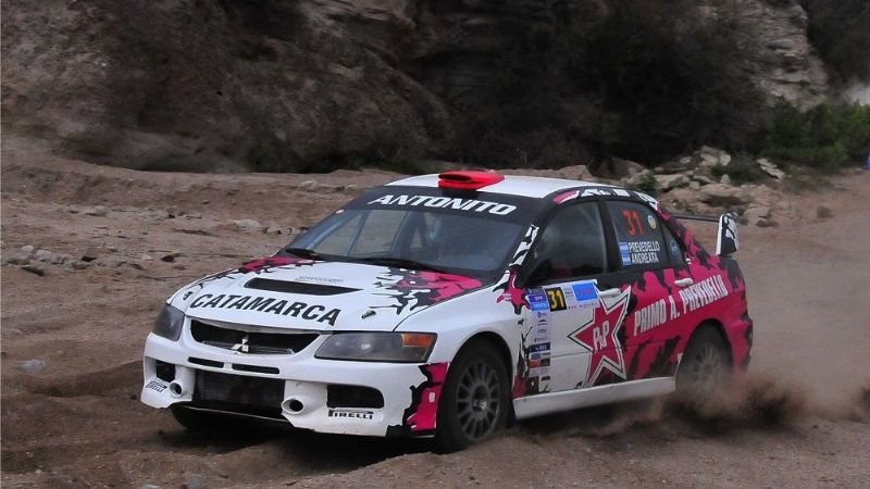 Meliza marcha 2da. en la Clase RC2N del Rally de La Rioja