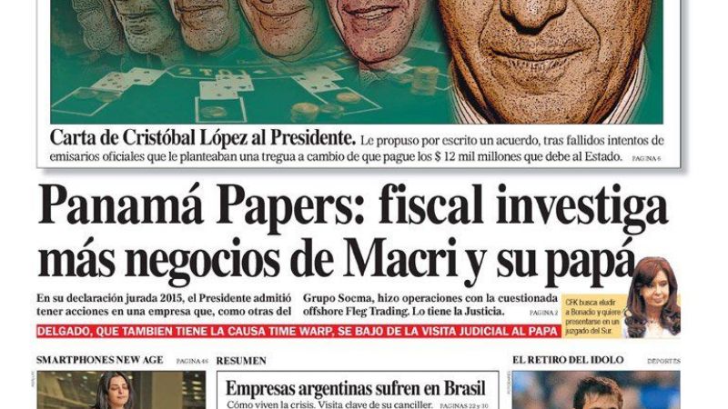 La ruta del dinero de los Macri compromte al Presidente