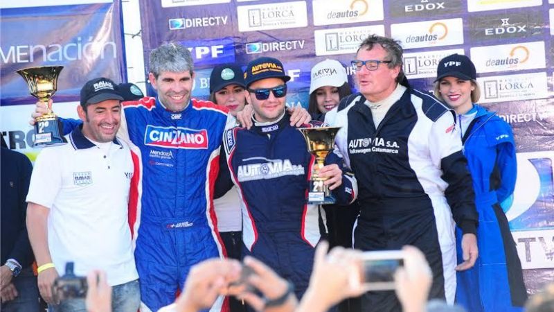 Podio para Augusto D’Agostini en el Rally de La Rioja