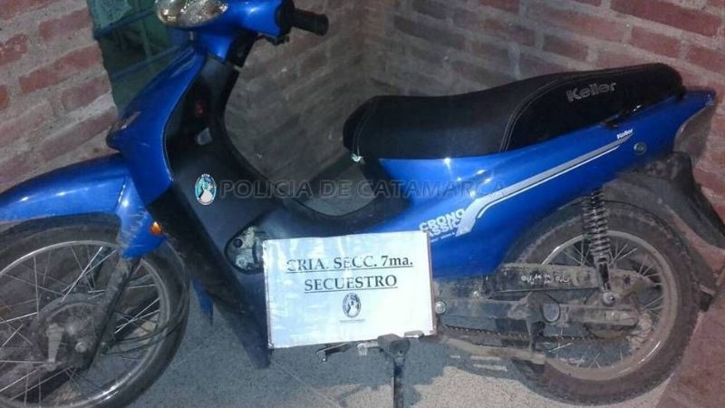 Circulaban en una moto con pedido de secuestro