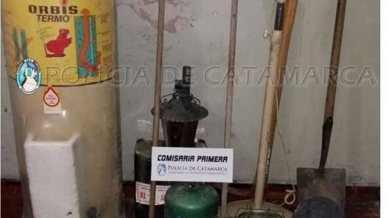 Recuperan elementos robados