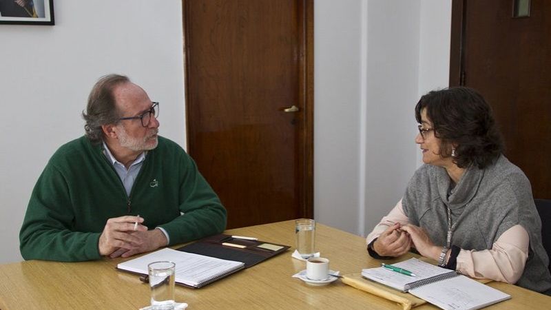 Nación ayudará para terminar la obra de cloacas en Valle Viejo y Fray M. Esquiú