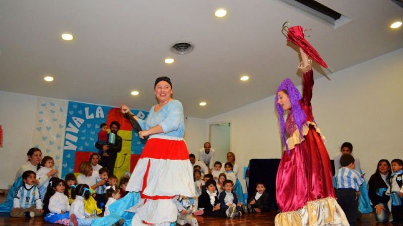 El Jardín Maternal del Senado festejó el Día de la Patria