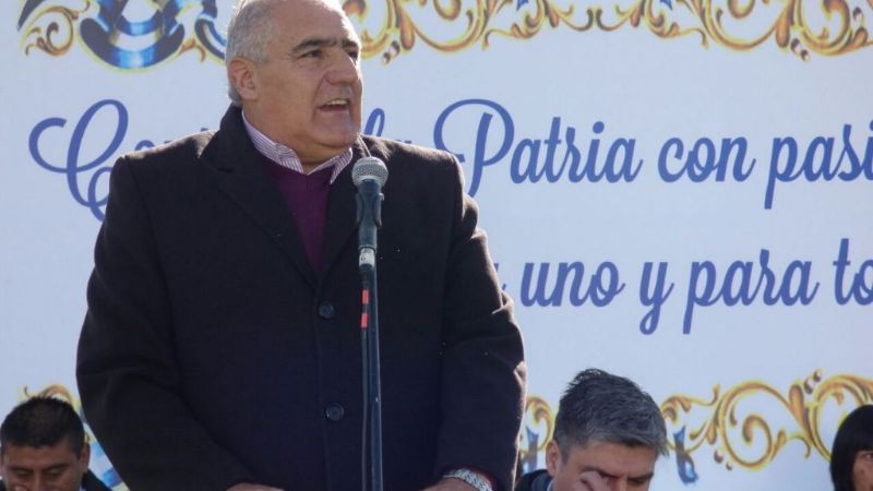 Octavio Gutiérrez celebró el cumpleaños de la Patria en Aconquija