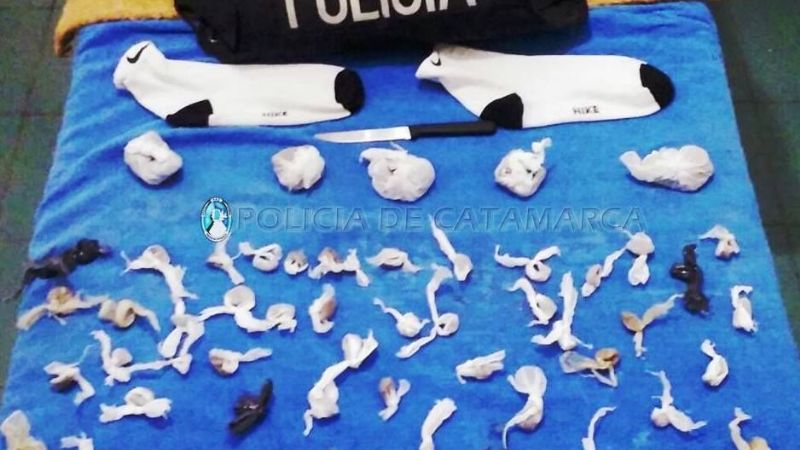 Dos andalgalenses detenidos con marihuana