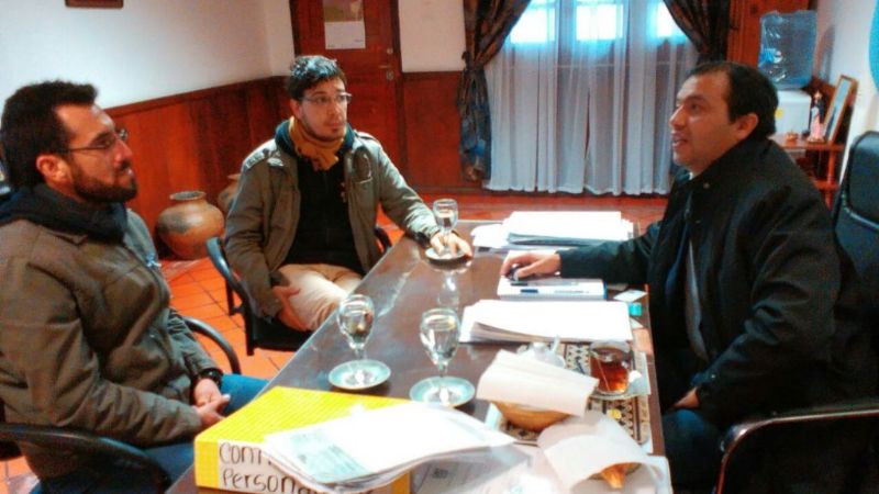 Encuentro con emprendedores de Santa María