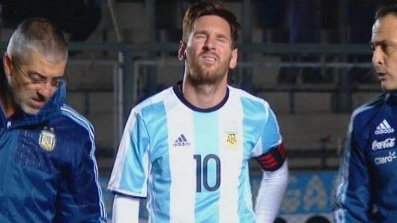 Parte médico oficial: Messi sufrió "una importante contusión ósea"