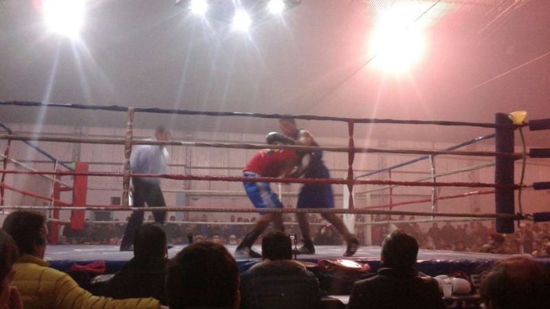 Lucas Báez ganó por abandono