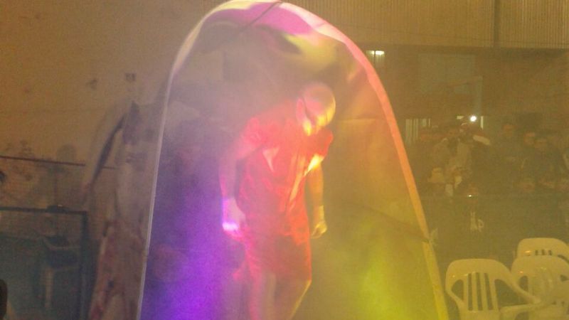 Lucas Báez ganó por abandono