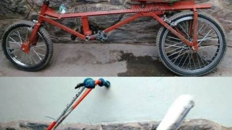 Secuestran una bicicleta en Fray Mamerto Esquiú