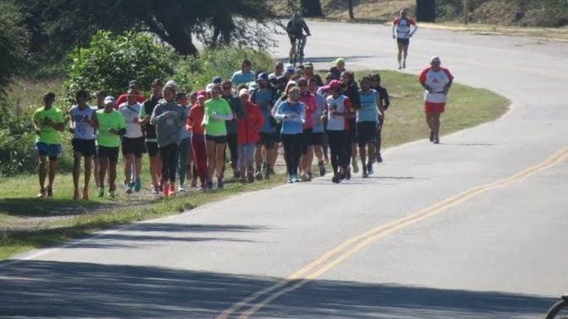 Entusiasta corrida con vistas a los 21 Km.  por Malvinas