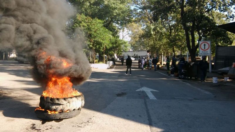 Nueva protesta de viales