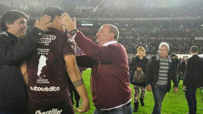 Del presidente Russo: “Hoy Lanús se recibió de grande”