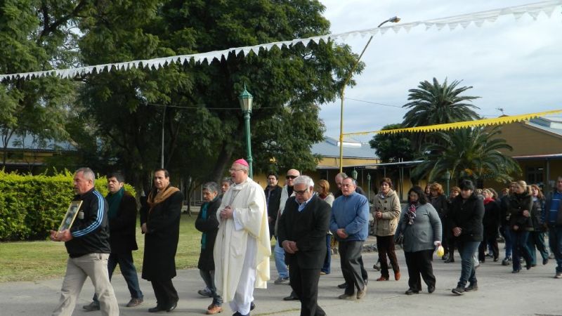 El Obispo presidió las fiestas de San Fernando y agradeció por sus 34 años de sacerdocio