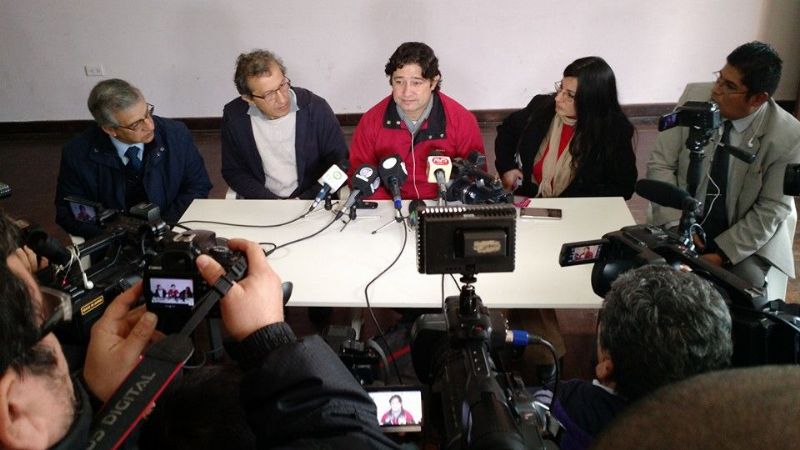 Amplio repudio a la agresión policial a un camarógrafo