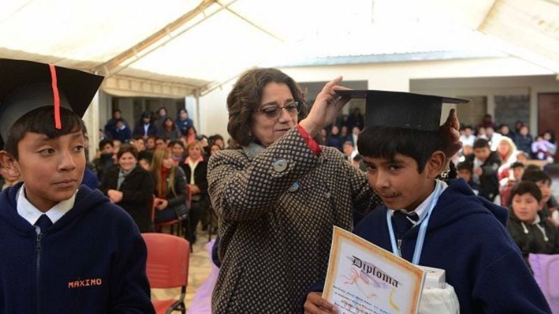 La Gobernadora inauguró obras en Belén