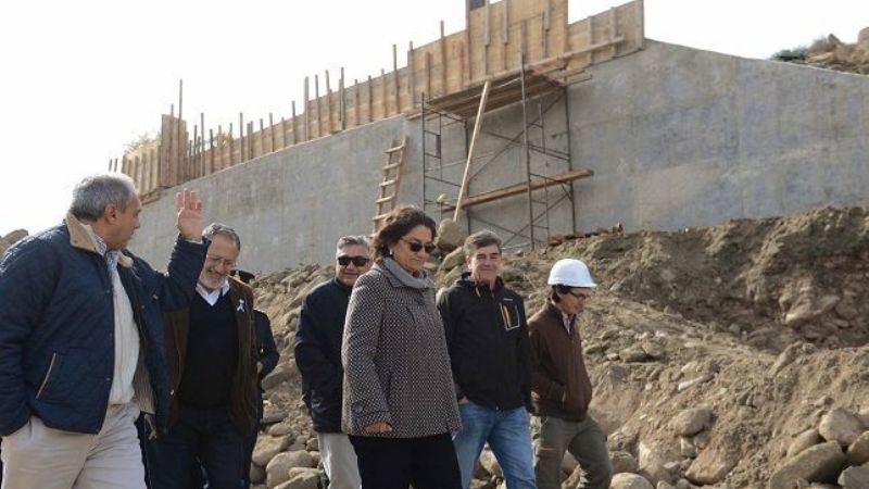 La Gobernadora inauguró obras en Belén