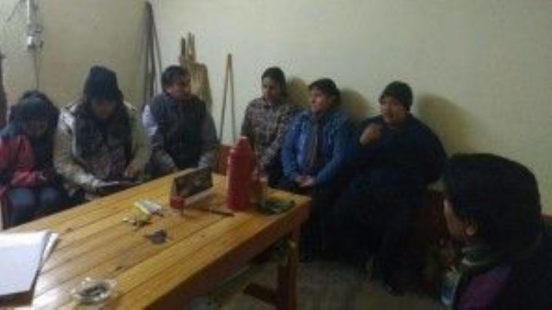 Conformación de la asociación vecinal de Malli