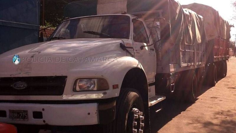Secuestran un cargamento de leña en La Paz