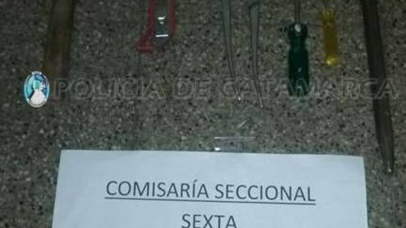 Secuestran más elementos sustraídos a una ferretería