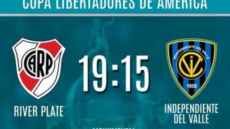 River necesita ganarle a Independiente del Valle para seguir
