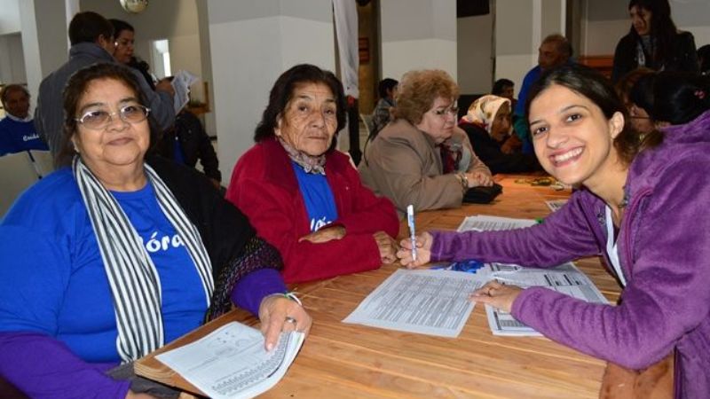 “Es la primera oportunidad que nos tuvieron en cuenta a los ancianos”