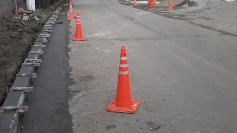 Cordones cunetas en El Alto