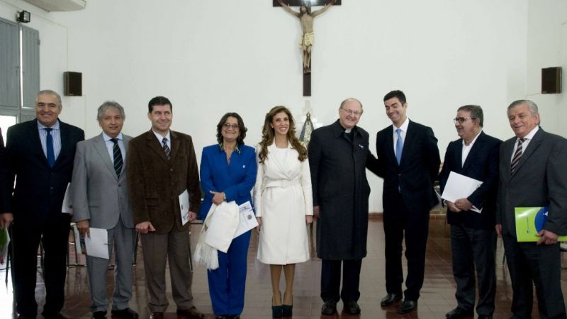 Lucía recibió a gobernadores de la región