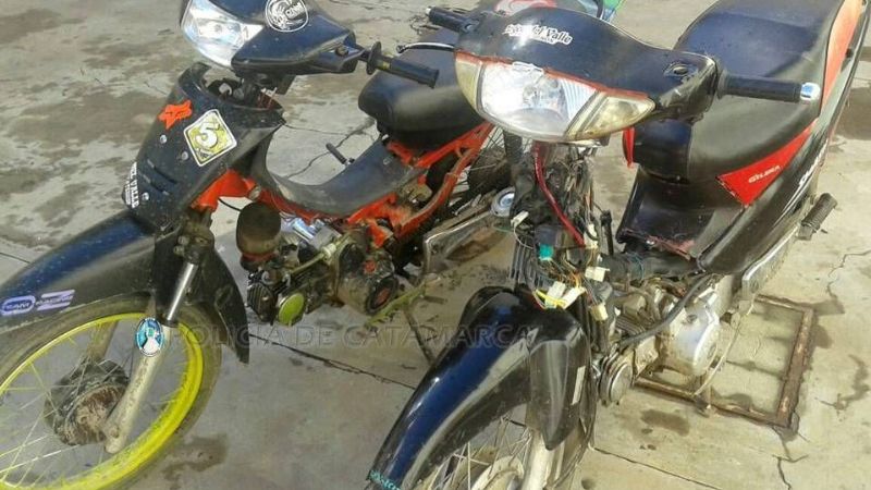 Secuestran dos motos en Fray Mamerto Esquiú