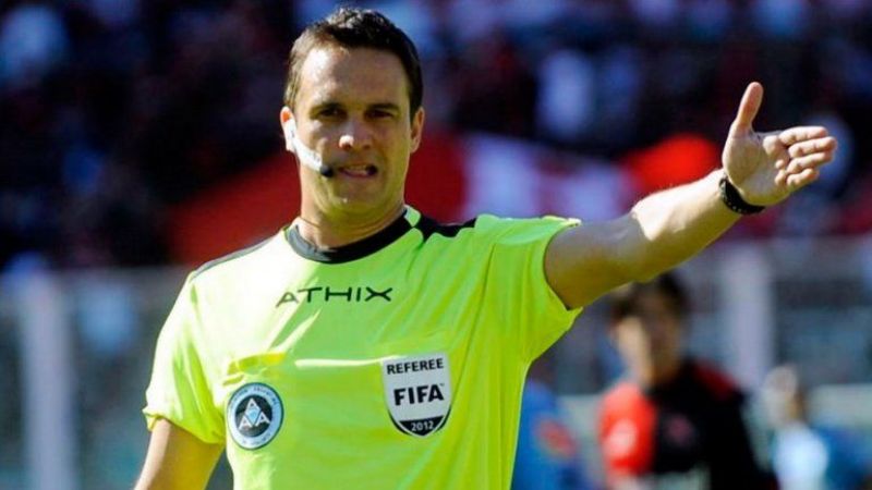 Loustau será el árbitro argentino en la Copa América Centenario