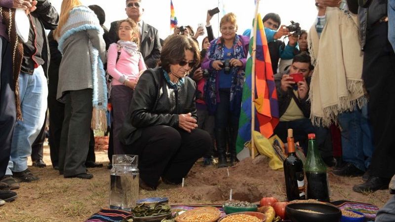 La Gobernadora participó del Primer Encuentro de Pueblos Originarios Andinos