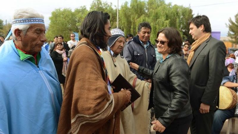 La Gobernadora participó del Primer Encuentro de Pueblos Originarios Andinos