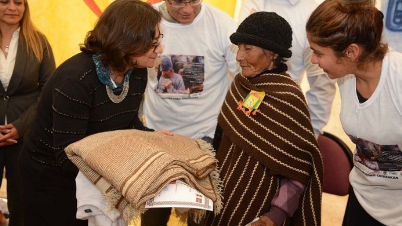 La Gobernadora participó del Primer Encuentro de Pueblos Originarios Andinos