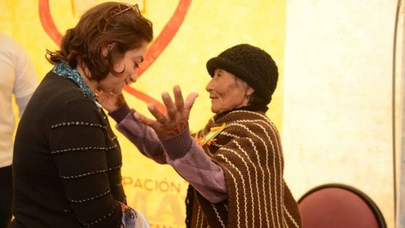 La Gobernadora participó del Primer Encuentro de Pueblos Originarios Andinos