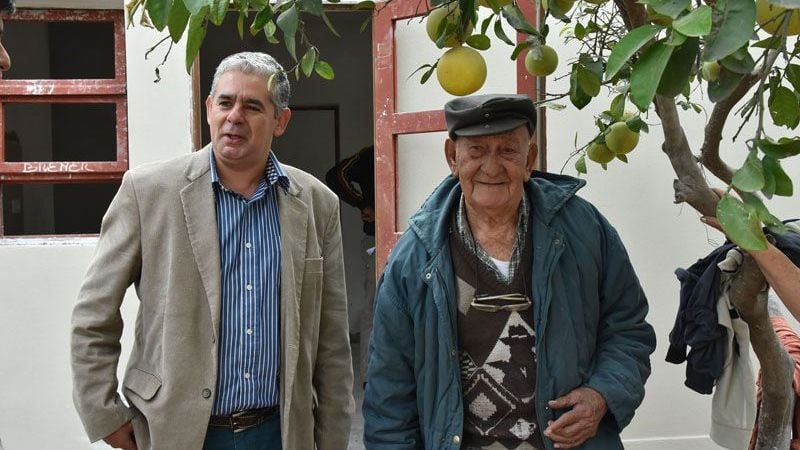 La nueva casa de don Espeche, a días de su finalización