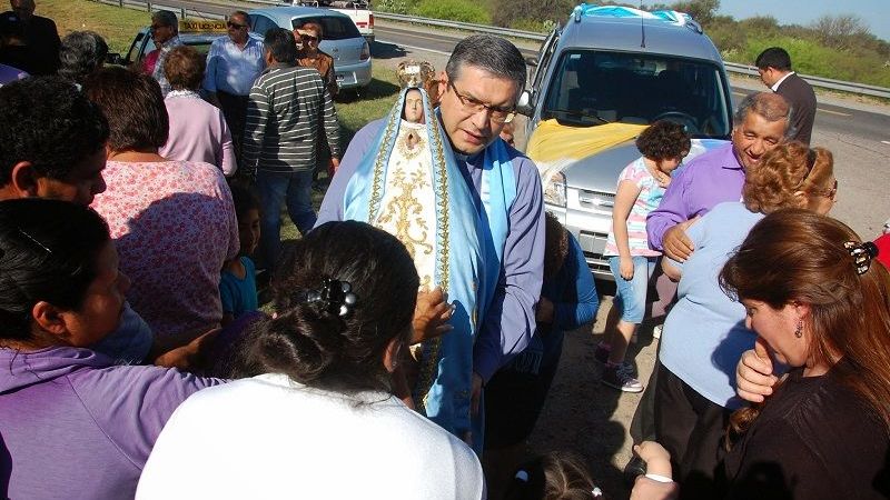 Padre Díaz: “Gracias  a Dios, a la Virgen y a todos”