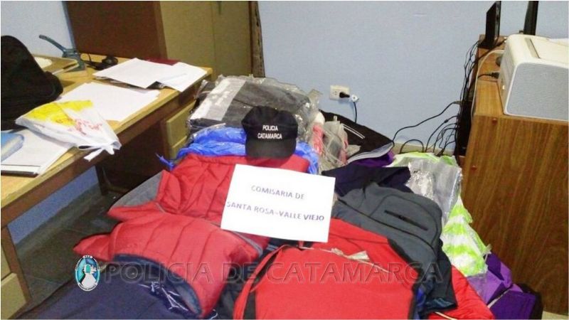 Secuestran mercadería en Valle Viejo