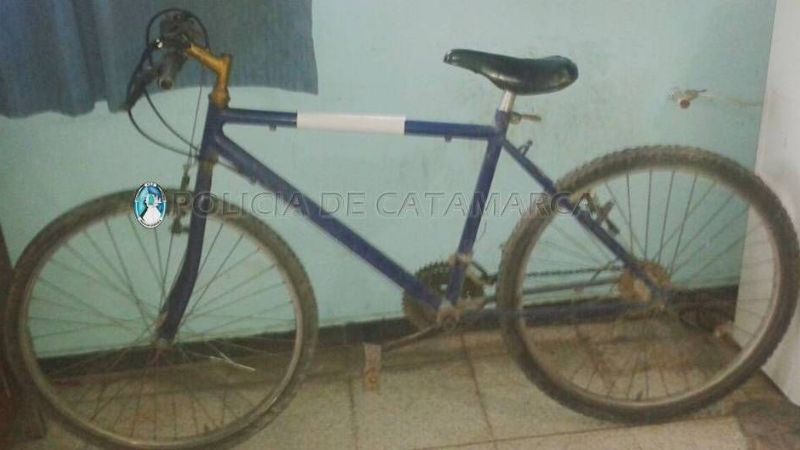 Secuestraron una bicicleta abandonada