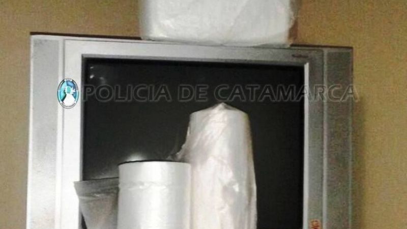 Secuestran ocho kilos de marihuana y un kilo de cocaína de máxima pureza