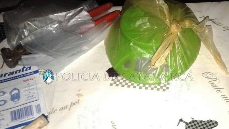 Secuestran ocho kilos de marihuana y un kilo de cocaína de máxima pureza