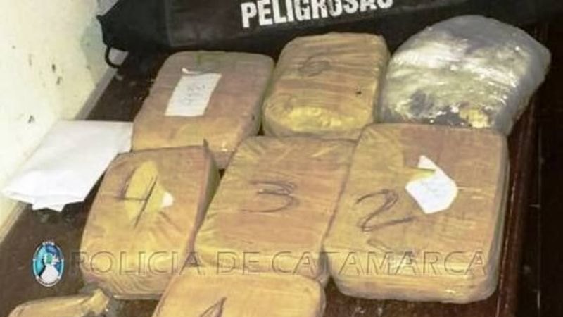 Utilizaban los remises para distribuir la droga