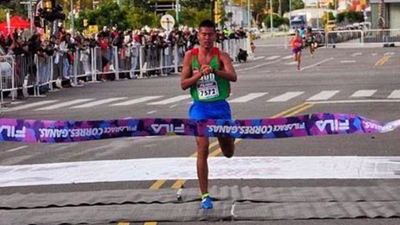 El “Chelo” Fabricius ganó los 10 Km. de la maratón cordobesa