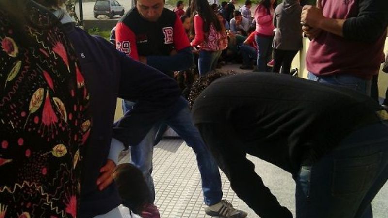 Deliberada destrucción al IES de Andalgalá