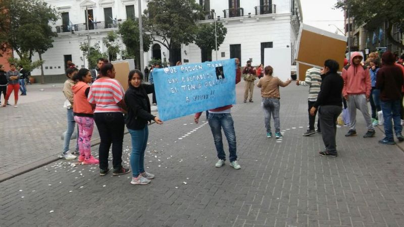 Manifestación por pedido de justicia