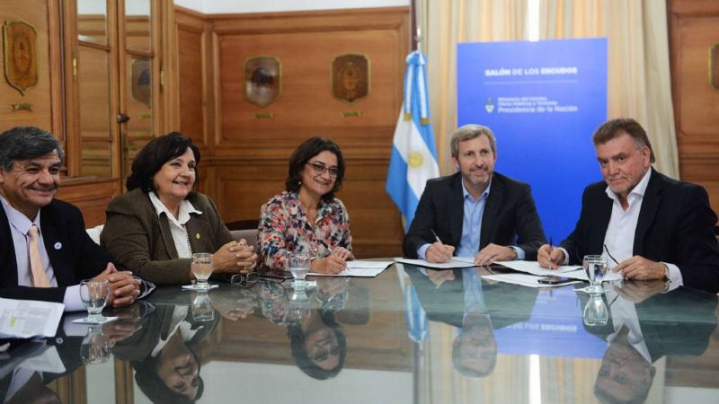 Nación y Catamarca firmaron un convenio para construir 200 viviendas