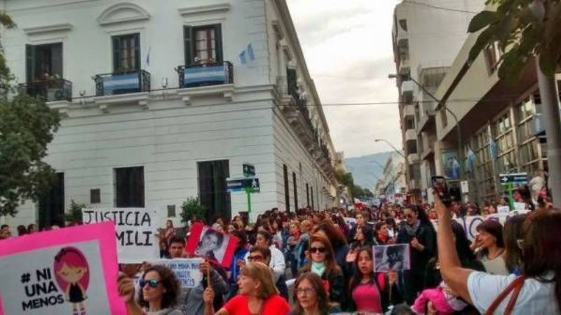 Vuelve la marcha bajo el lema “Ni una menos”