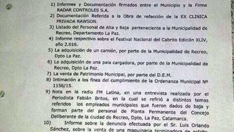 Concejales convocaron al intendente Herrera para que dé explicaciones